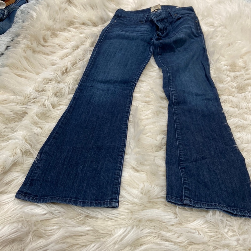 Bootcut blue jeans by Dylan George